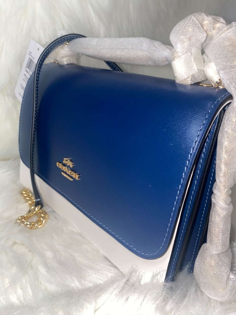 Coach 💙 leather purse Klare crossbody bag New - Picture 2 of 8